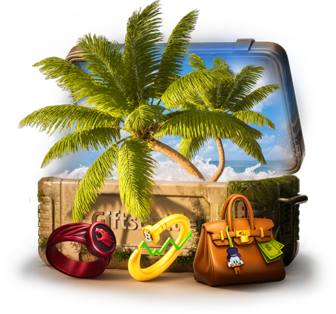 Кейс Palm — Telegram подарки Gifts Battle